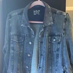 Mark New York jean jacket plus size